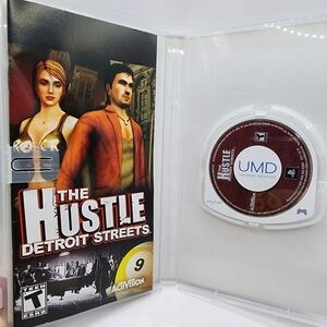 The Hustle Detroit Streets PSP (2005 Sony PlayStation Portable) w Manual